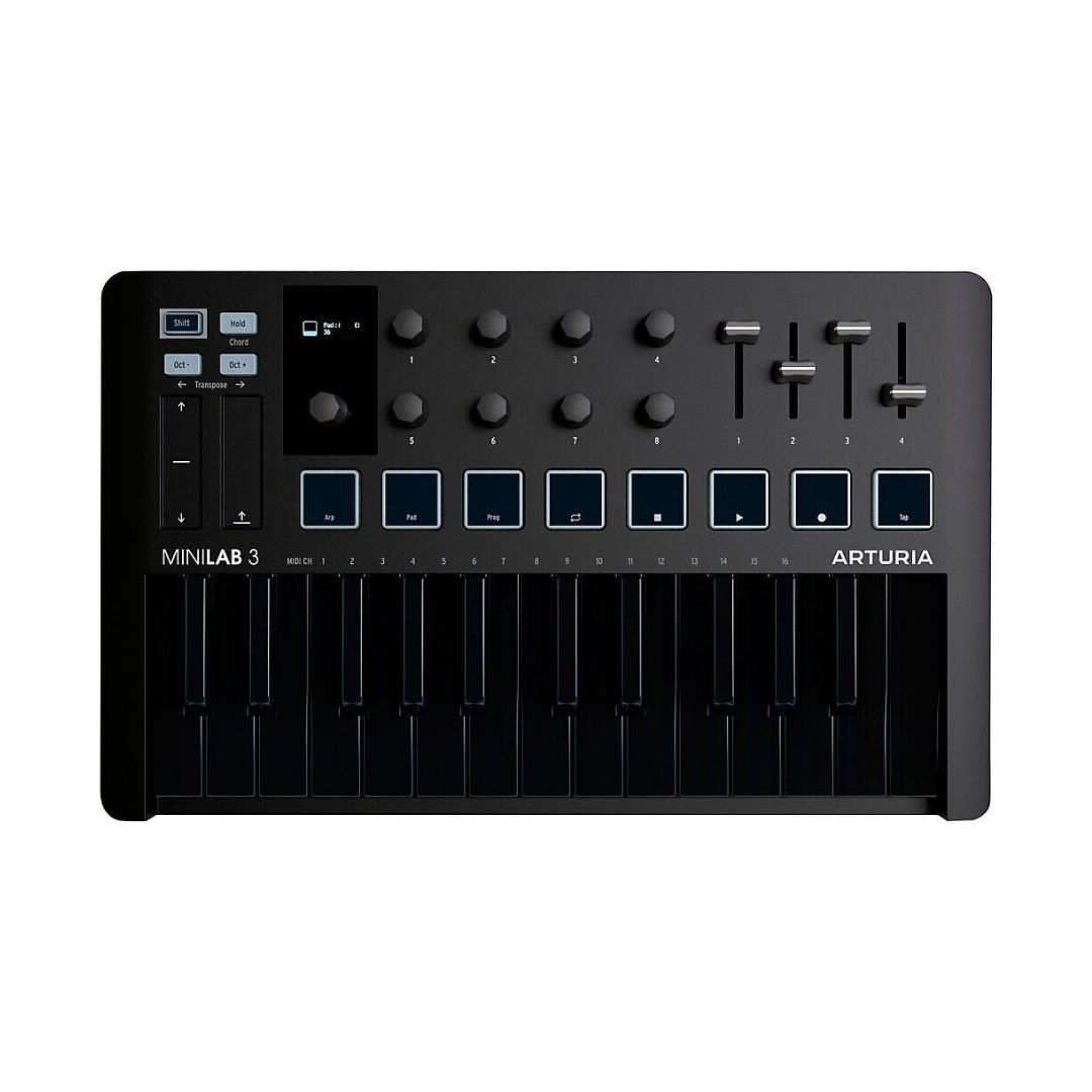 Arturia Minilab 3 Deep Black