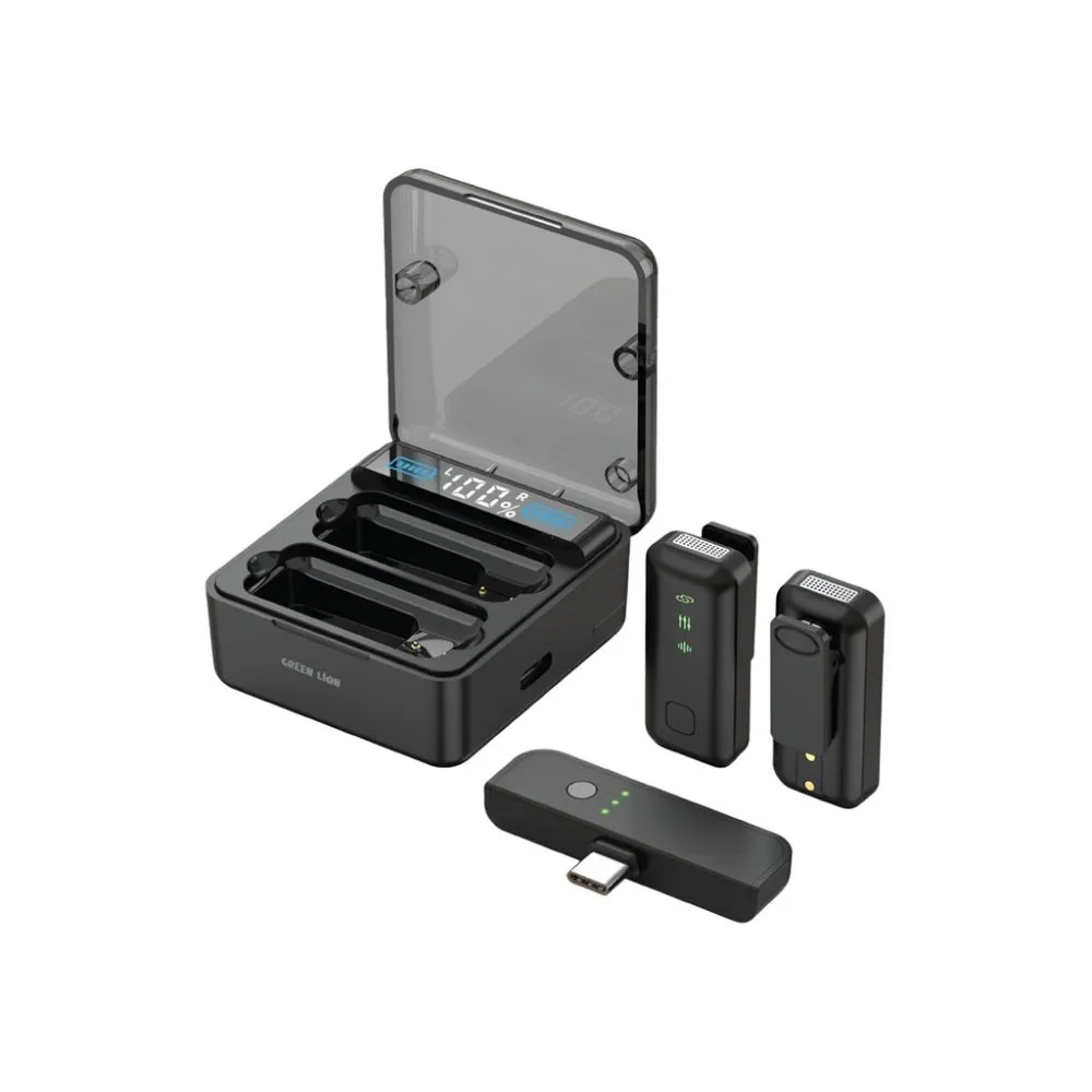 Green Lion 2 in 1 Microphone with Digital Display