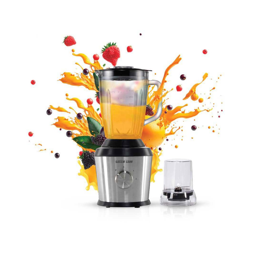 Green Lion Blend Pro Mixer Grinder 500W 1500mL – Silver