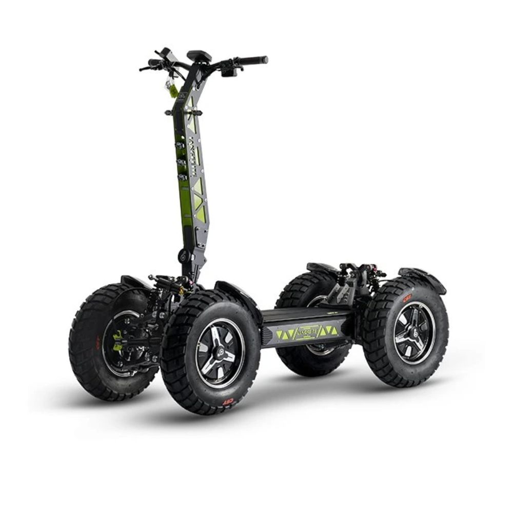 Langfeite GT4 4-Wheel All-Terrain Electric Scooter – Black/Green