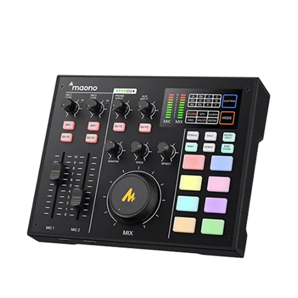 Maonocaster AM100 Production Studio Podcast Mixer